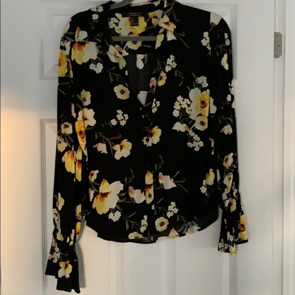 Womans printed blouse